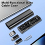 7-in-1 Travel Charging Kit with SIM Storage and Fast Data Cable