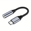 USB Type-C to 3.5mm female Headphone Jack Adapter – USB-C to Aux Audio Dongle Cable