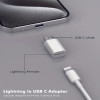 Lightning Female to USB-C Male Adapter for iPhone, iPad & Apple