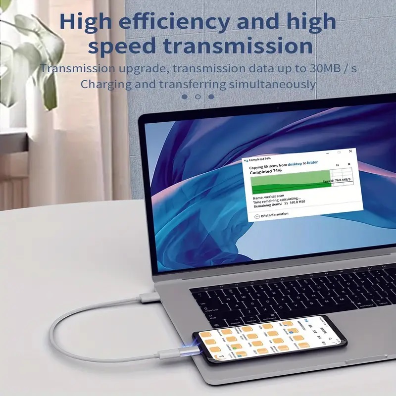 Lightning Female to USB-C Male Adapter for iPhone, iPad & Apple
