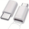 Lightning Female to USB-C Male Adapter for iPhone, iPad & Apple