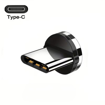 Universal Magnetic Plug Connector for Type C USB Charging Cables for Android and iPhone