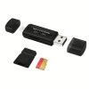 4-in-1 USB-C to USB-A SD/TF Memory Card Reader