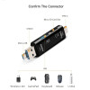 5-in-1 USB OTG Multi-Port SD and TF Card Reader