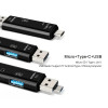 5-in-1 USB OTG Multi-Port SD and TF Card Reader
