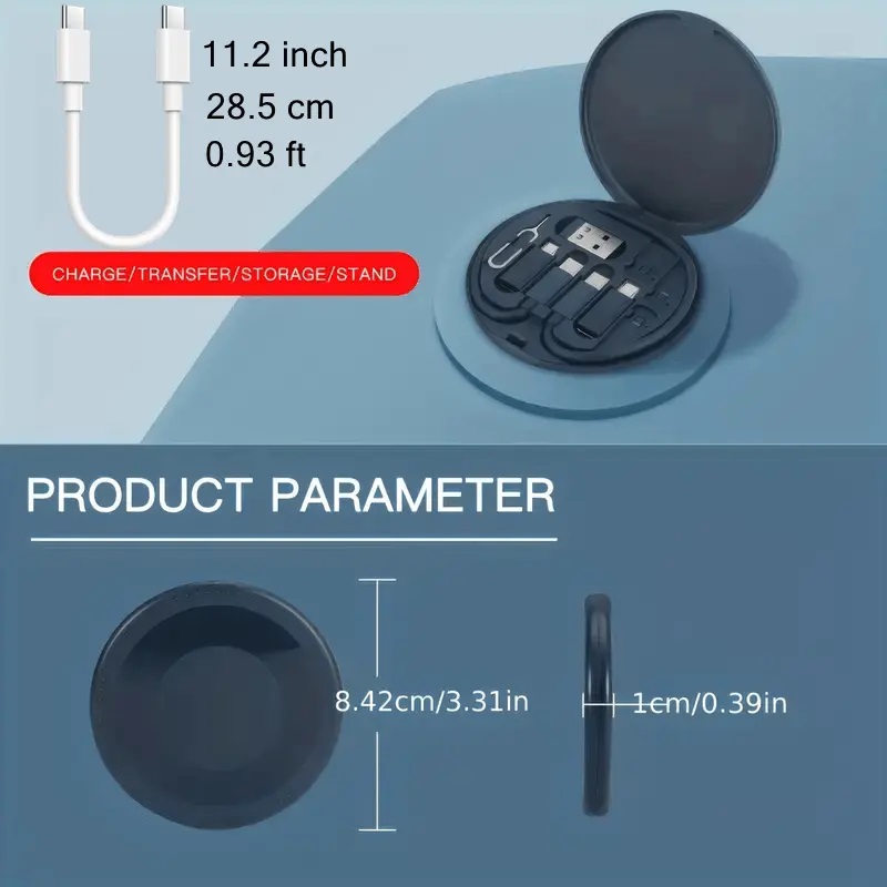 5 in 1 USB-C to C Adapter Kit with Fast Charging
