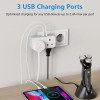 UK to EU Travel Adapter with Dual UK Sockets & 3 USB Ports UK to EU Travel Adapter with Dual UK Sockets & 3 USB Ports