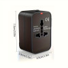 Universal Travel Adapter with USB & Type-C – Worldwide Plug Universal Travel Adapter with USB & Type-C – Worldwide Plug