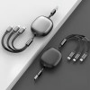 3-in-1 Retractable 100W Fast Charging Cable 3-in-1 Retractable 100W Fast Charging Cable