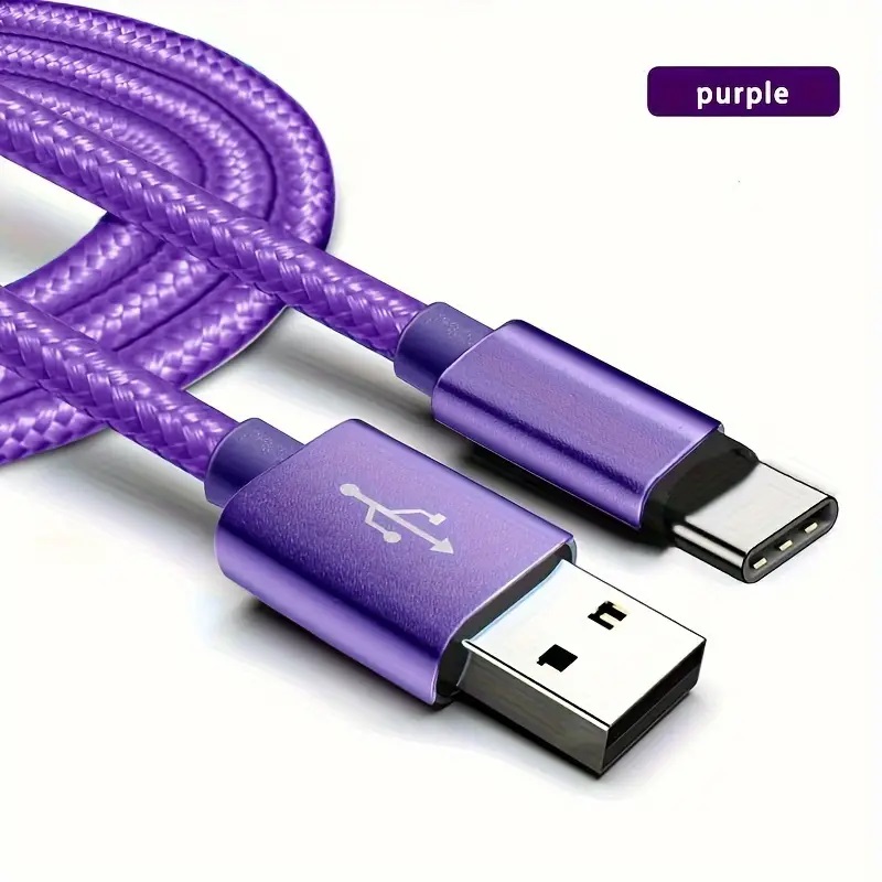 USB Type-C Fast Charging Cable for Smartphones, Tablets & Laptops USB Type-C Fast Charging Cable for Smartphones, Tablets & Laptops