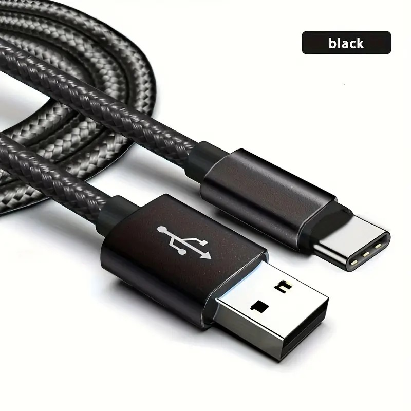 USB Type-C Fast Charging Cable for Smartphones, Tablets & Laptops USB Type-C Fast Charging Cable for Smartphones, Tablets & Laptops