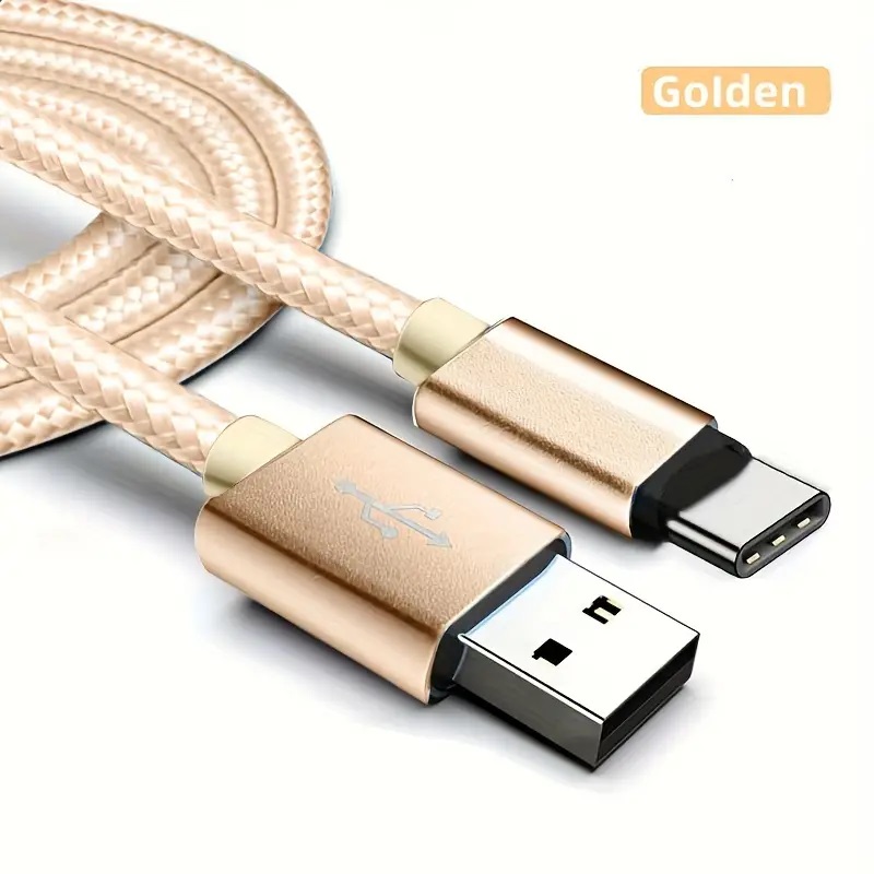 USB Type-C Fast Charging Cable for Smartphones, Tablets & Laptops USB Type-C Fast Charging Cable for Smartphones, Tablets & Laptops