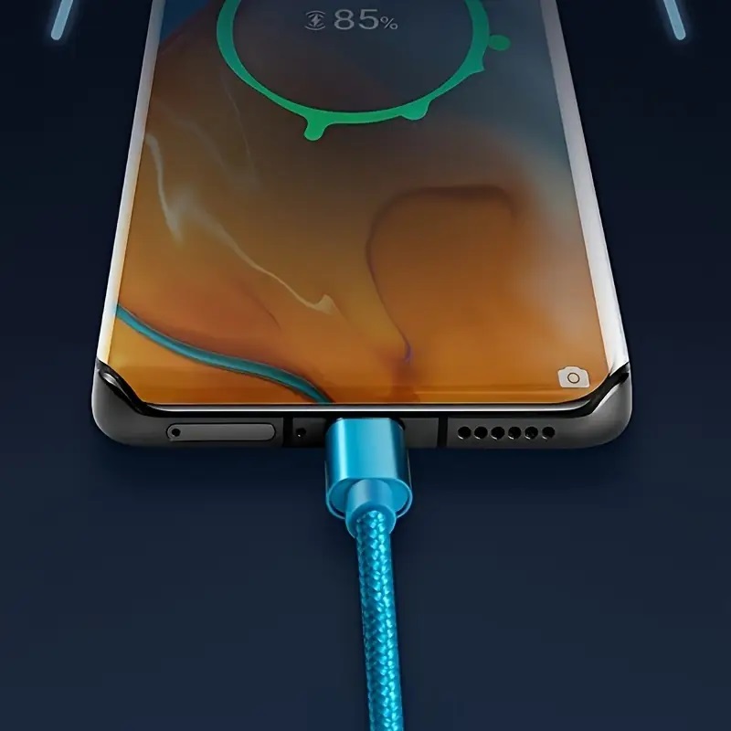 USB Type-C Fast Charging Cable for Smartphones, Tablets & Laptops USB Type-C Fast Charging Cable for Smartphones, Tablets & Laptops