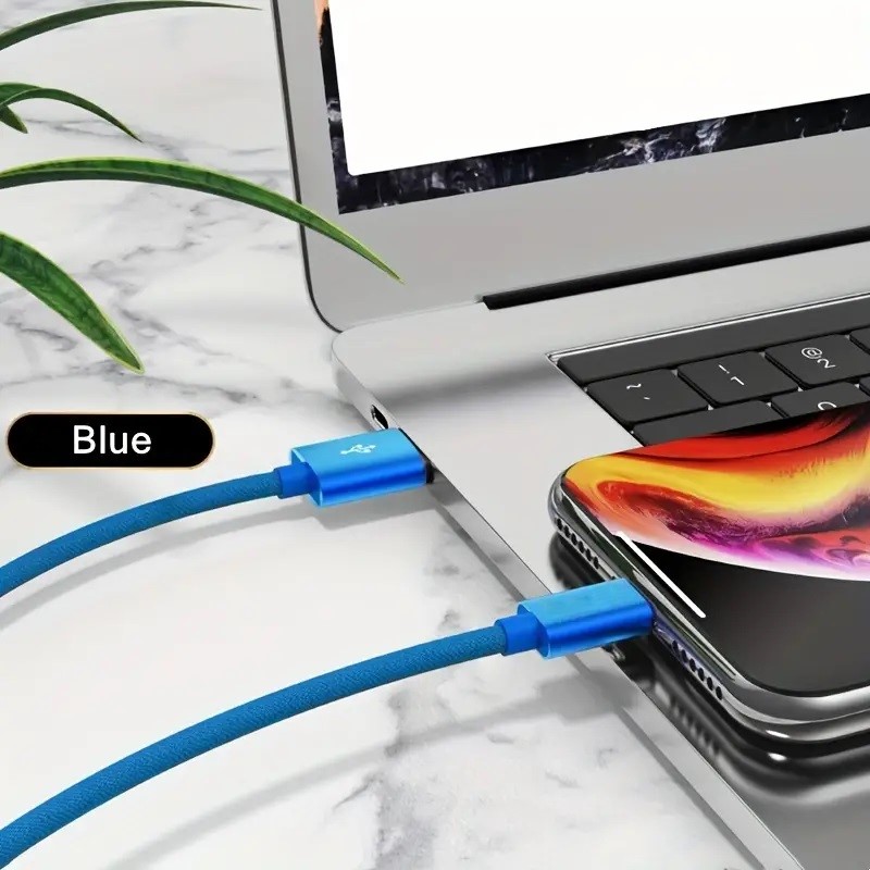 Fast Charging Lightning to USB Cable for iPhone & iPad Devices