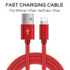 Fast Charging Lightning to USB Cable for iPhone & iPad Devices