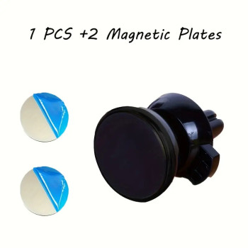 ABS Magnetic Car Phone Holder with Air Vent Mount and 360 Rotation