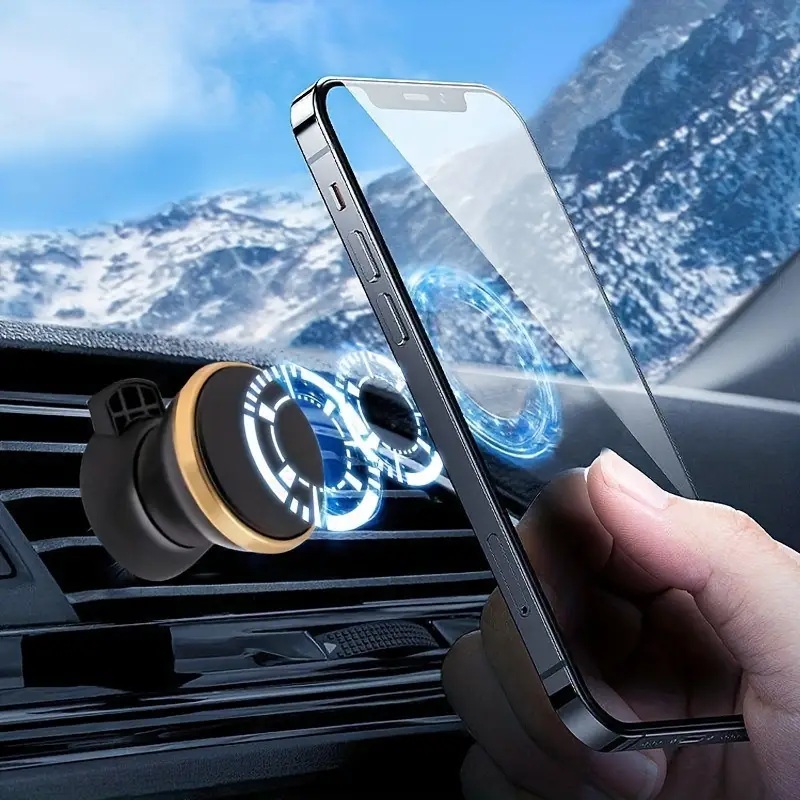 ABS Magnetic Car Phone Holder with Air Vent Mount