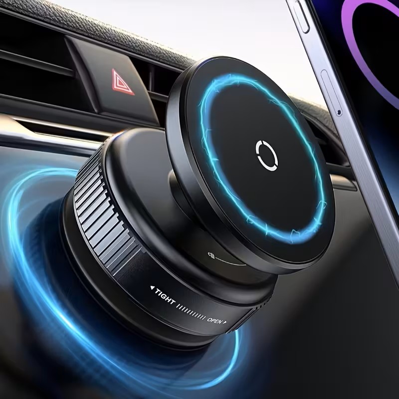 Upgraded Adjustable Vacuum Suction Magnetic Phone Holder Upgraded Adjustable Vacuum Suction Magnetic Phone Holder