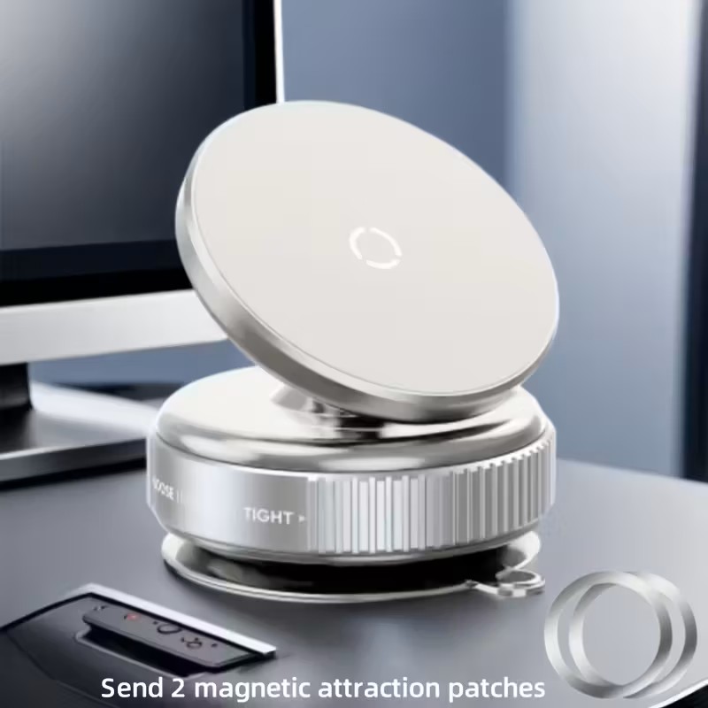 Upgraded Adjustable Vacuum Suction Magnetic Phone Holder Upgraded Adjustable Vacuum Suction Magnetic Phone Holder