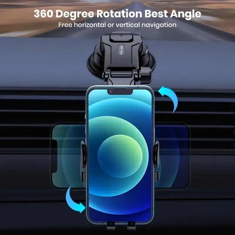 Universal Dashboard Car Phone Holder for Safe Hands-Free Driving