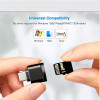 2 in 1 USB C Micro SD OTG Card Reader with Key Ring