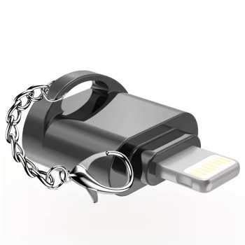 High Speed TF Card Reader Adapter for iPhone with Plug and Play