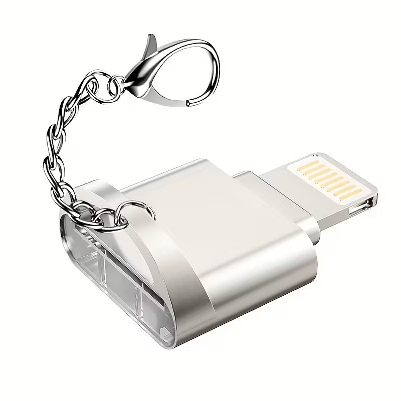 High Speed TF Card Reader Adapter for iPhone Storage