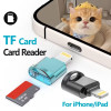 High Speed TF Card Reader Adapter for iPhone Storage