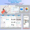 High Speed TF Card Reader Adapter for iPhone Storage