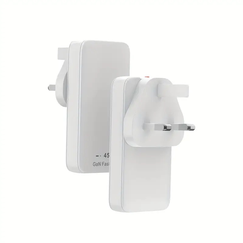 45W Double USB-C Flat Charger – Fast Power for All Devices