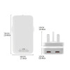 45W Double USB-C Flat Charger – Fast Power for All Devices
