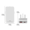 65W Slim USB-C Fast Charger with PD & QC 3.0 Dual Ports 65W Slim USB-C Fast Charger with PD & QC 3.0 Dual Ports