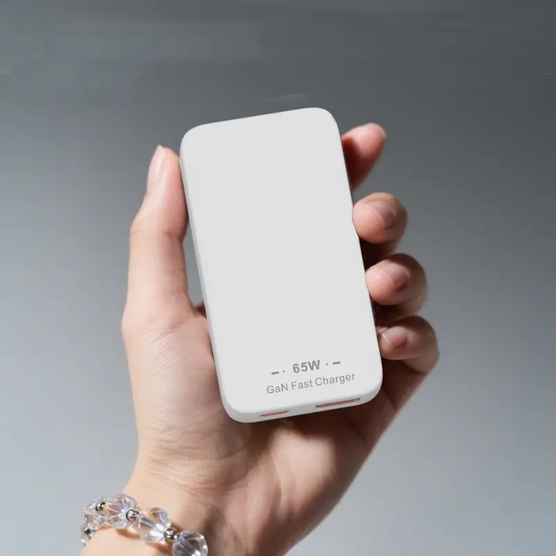 65W Slim USB-C Fast Charger with PD & QC 3.0 Dual Ports 65W Slim USB-C Fast Charger with PD & QC 3.0 Dual Ports