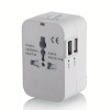 Universal Travel Adapter with Dual USB Charging Ports - Worldwide Use Universal Travel Adapter with Dual USB Charging Ports - Worldwide Use