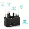 Universal Travel Adapter with Dual USB Charging Ports - Worldwide Use Universal Travel Adapter with Dual USB Charging Ports - Worldwide Use