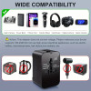 Universal Travel Adapter with Dual USB Charging Ports - Worldwide Use Universal Travel Adapter with Dual USB Charging Ports - Worldwide Use