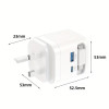 35W USB C GaN Fast Charger with Retractable Cable 35W USB C GaN Fast Charger with Retractable Cable