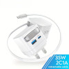 35W USB C GaN Fast Charger with Retractable Cable 35W USB C GaN Fast Charger with Retractable Cable