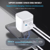 35W USB C GaN Fast Charger with Retractable Cable 35W USB C GaN Fast Charger with Retractable Cable
