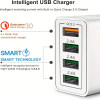 4-Port USB Quick Charge 3.0 Fast Charger Plug with UK Plug 4-Port USB Quick Charge 3.0 Fast Charger Plug with UK Plug