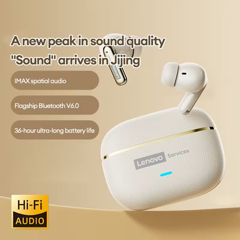 Lenovo LE208 Wireless Bluetooth Earphones for Office Calls