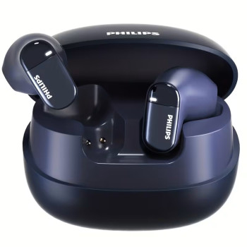 Philips TAT2169 Wireless Earbuds with Noise Cancellation and Type C Case