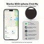 4Pcs GPS Tag, Luggage Tracker, Key Finder – Apple Find My App | Smart Wireless Tag Locator for Bags, Wallets, Keys and Bikes