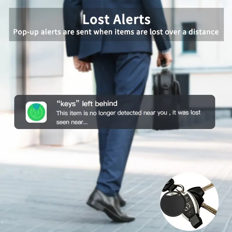 GPS Luggage Tracker & Key Finder Find My Compatible Smart Locator