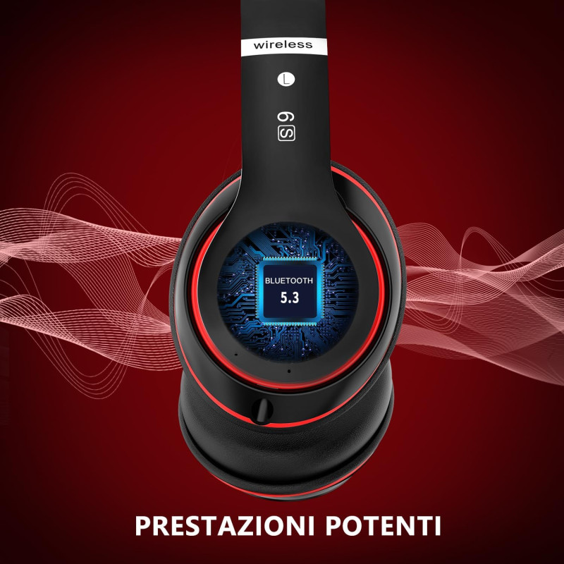 Bluetooth Headphones with 65-Hour Battery Life & Custom EQ Sound Bluetooth Headphones with 65-Hour Battery Life & Custom EQ Sound