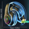 Upgraded Wireless Headphones with Deep Bass and Foldable Design Upgraded Wireless Headphones with Deep Bass and Foldable Design