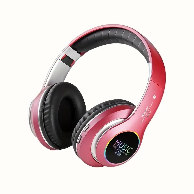 Upgraded Wireless Headphones with Deep Bass and Foldable Design Upgraded Wireless Headphones with Deep Bass and Foldable Design
