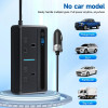 200W Car Power Inverter with Dual AC Sockets & USB Fast Charging