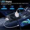 200W Car Power Inverter with Dual AC Sockets & USB Fast Charging