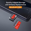 High Speed Micro SD Memory Card with USB Reader and Adapter